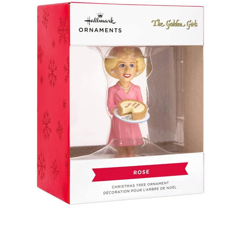 Hallmark 2021 Rose Nylund The Golden Girls Christmas Ornament - Betty White NEW